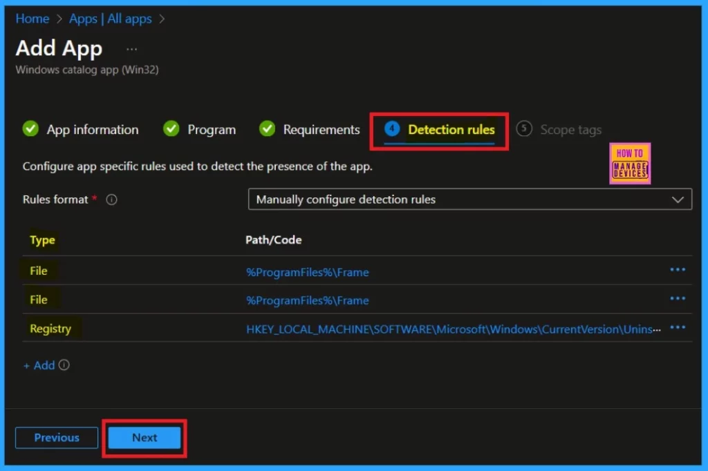 How to Install Frame App using Intune Enterprise App Catalog App - Fig.8