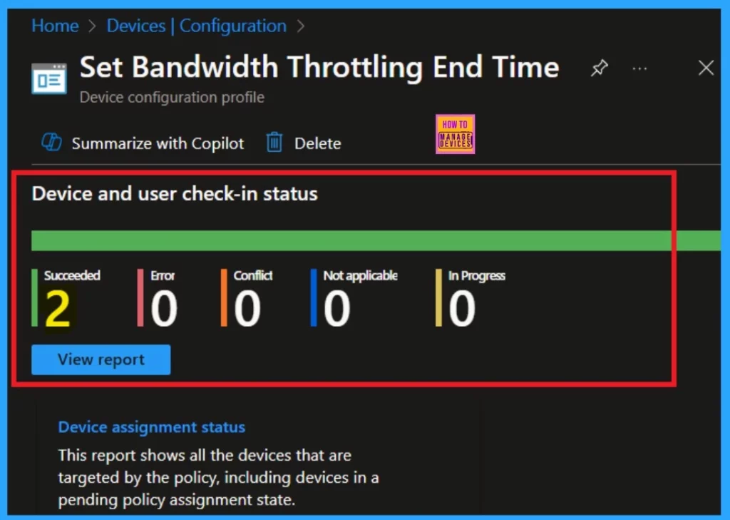 Easy Way to Set Bandwidth Throttling End Time using Setting Catalog Via Intune 9 Easy Way to Set Bandwidth Throttling End Time using Setting Catalog Via Intune-Fig.9
