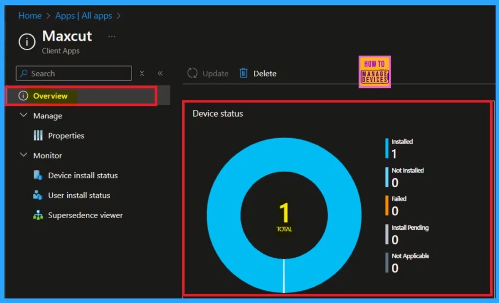 Install Maxcut App through Enterprise App Catalog app via Intune 12 Install Maxcut App through Enterprise App Catalog app via Intune-Fig.12