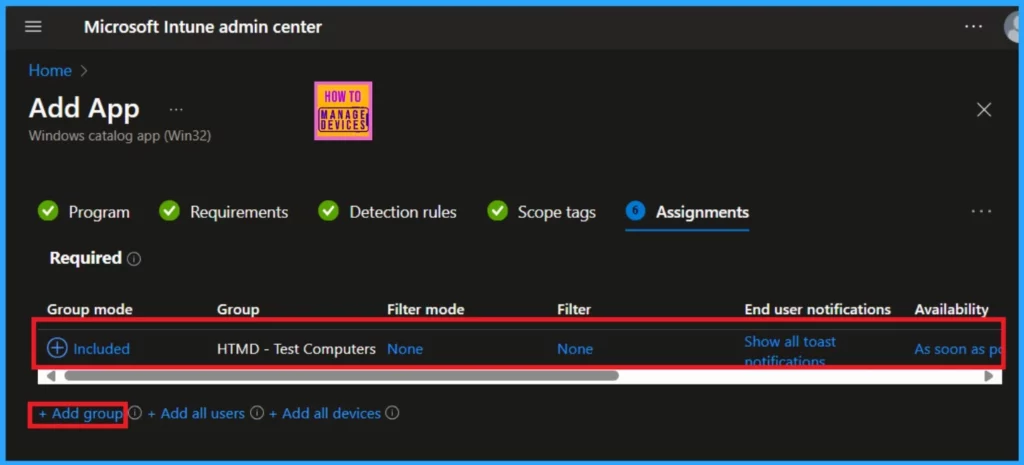 Easy way to Install Aircall for Desktop using Intune Enterprise App Catalog App 11 Easy way to Install Aircall for Desktop using Intune Enterprise App Catalog App - Fig.10