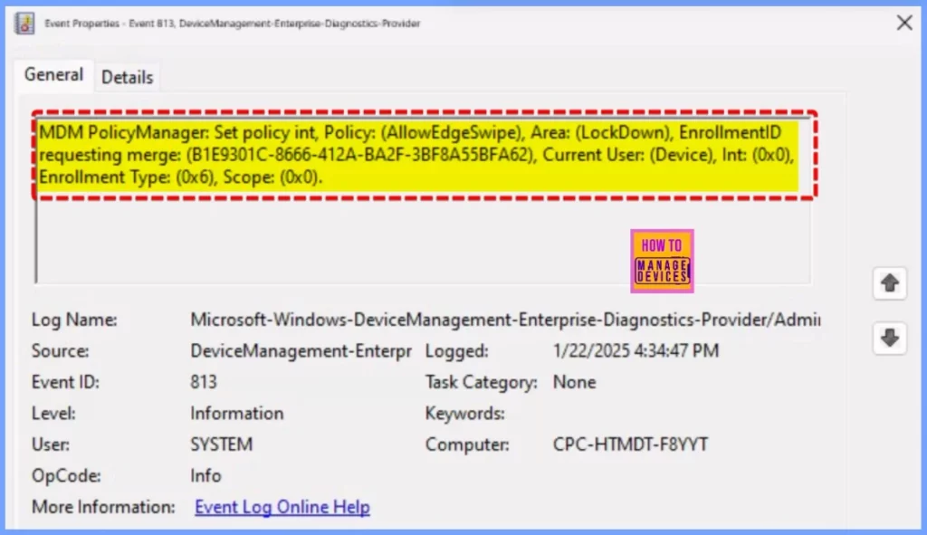 How to Allow or Block Edge Swipe Policy under Lock Down using Intune Settings Catalog - Fig.9