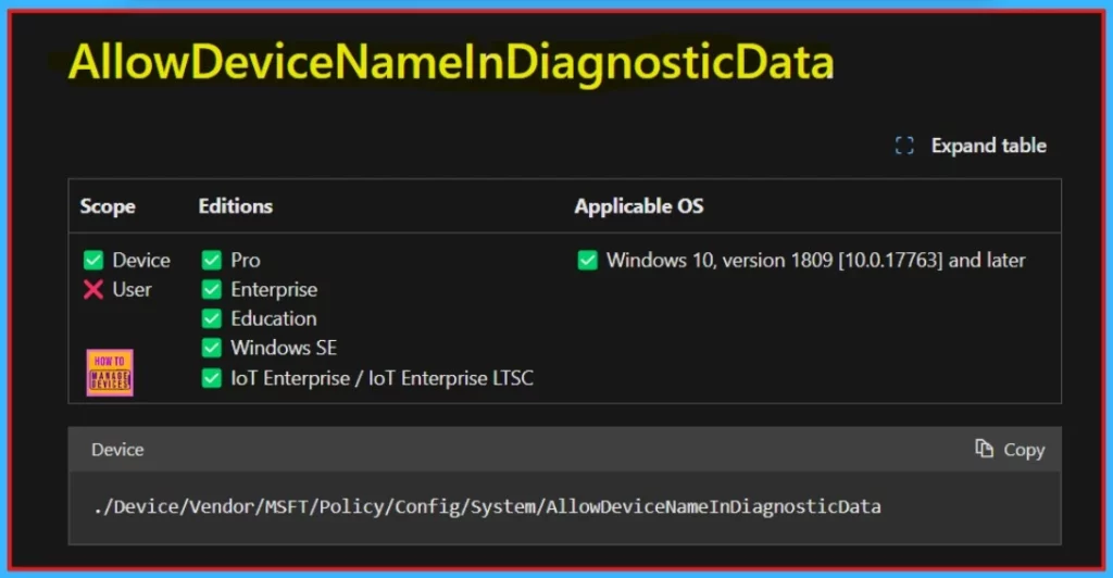 How to Deploy Allow Device Name to be Sent in Windows Diagnostic Data in Intune Via Setting Catalog 8 How to Deploy Allow Device Name to be Sent in Windows Diagnostic Data in Intune Via Setting Catalog - Fig.7