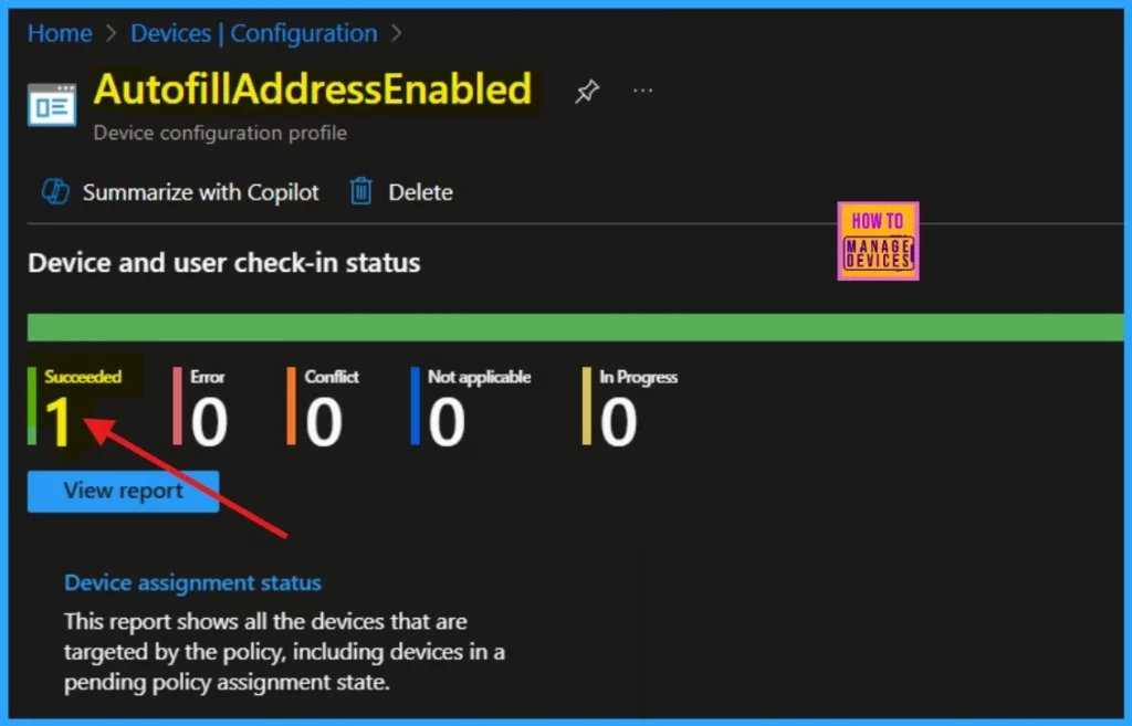 Enable Autofill for Addresses in MS Edge Browser using Microsoft 365 Admin Center Policy - Fig.12