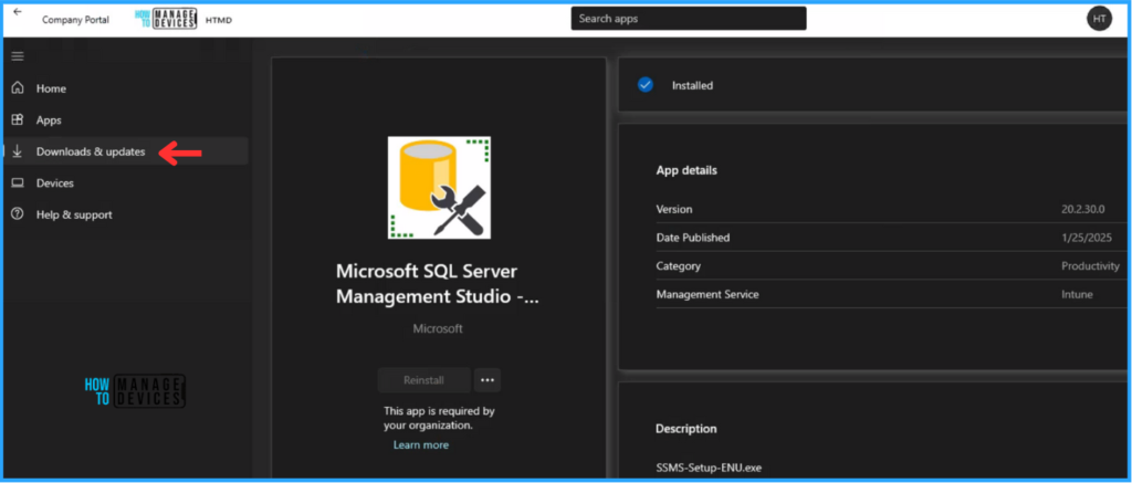 Best Guide to Deploy SQL Server Management Studio App Using Microsoft Intune 16 Best Guide to Deploy SQL Server Management Studio App Using Microsoft Intune. Fig. 17