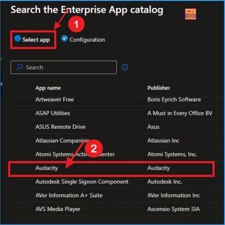 Best Way to Install Audacity App Via Intune Enterprise App Catalog App 4 Best Way to Install Audacity App Via Intune Enterprise App Catalog App - Fig.4
