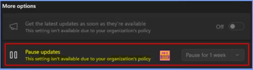Easy way to Block Pause Updates Ability in Windows Update for Business via Intune 8