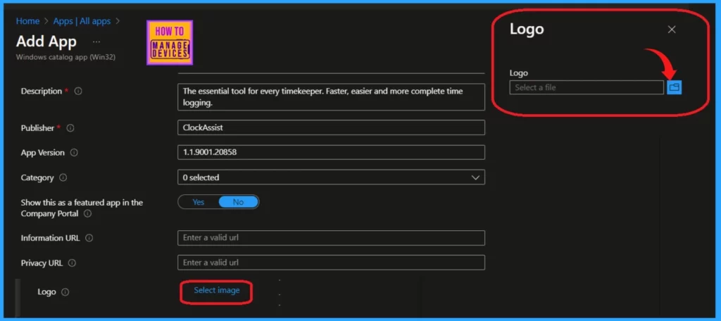 Deploy the ClockAssist App Via Enterprise App Catalog App in Intune 6 Deploy the ClockAssist App Via Enterprise App Catalog App in Intune - Fig.5