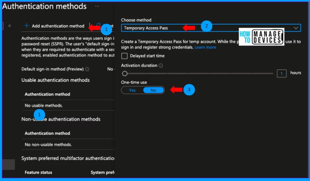 How to Configure Temporary Access Pass TAP for your Users in Microsoft Entra ID - Fig.7