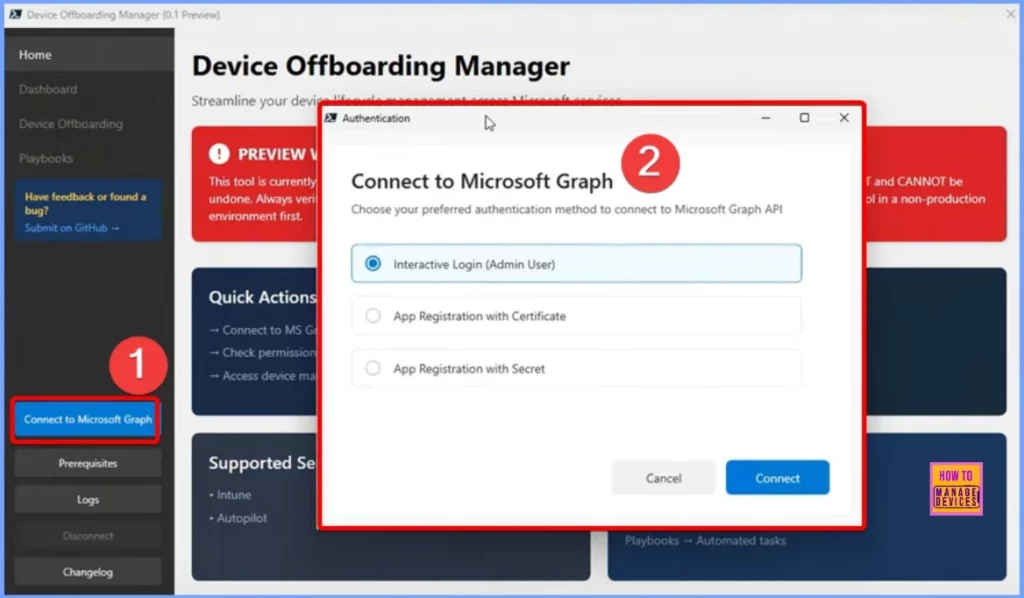Device Offboarding Manager PowerShell Tool for Simplified Device Lifecycle Management 4 Device Offboarding Manager PowerShell Tool for Simplified Device Lifecycle Management - Fig.4 - Creds to Ugur Koc