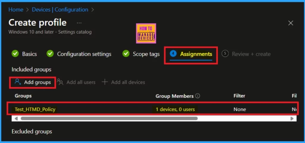 Enable Disable Graph Recent Items in File Explorer Policy using Intune - Fig.7