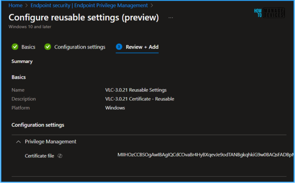 Easy Guide to Configure EPM Reusable Settings with Intune 6 Easy Guide to Configure EPM Reusable Settings with Intune 1