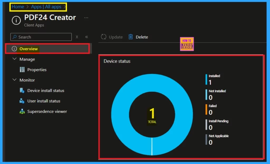 PDF24 Creator Deployment using Intune Enterprise App Catalog App - Fig.12