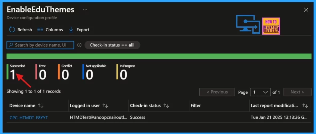 Easy way to Enable Education Themes via Setting Catalog in Intune - Fig.10
