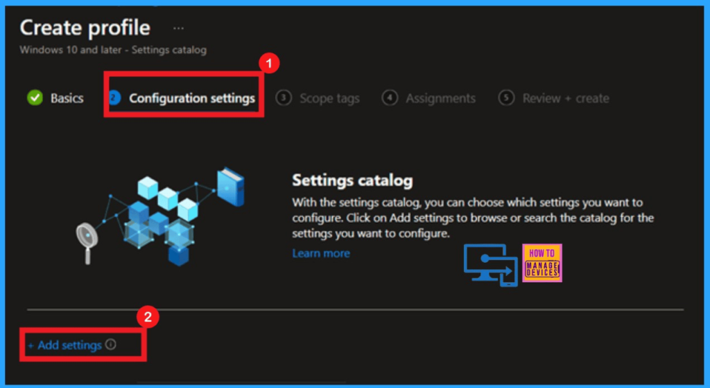 Easy way to Enable Education Themes via Setting Catalog in Intune - Fig.4