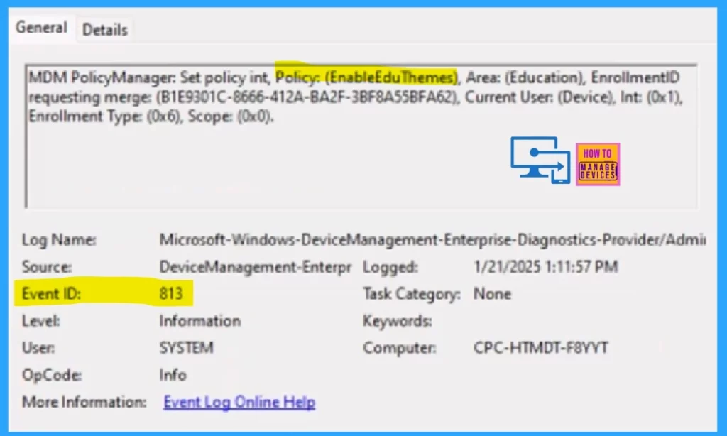 Easy way to Enable Education Themes via Setting Catalog in Intune - Fig.11