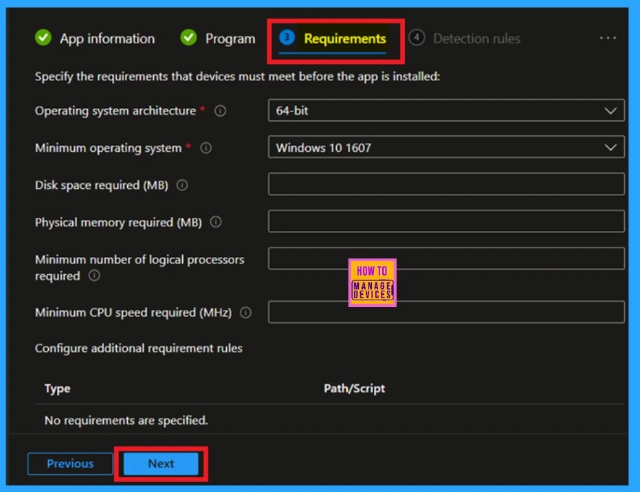 Deploy Blender Application using Intune App Model 7 Deploy Blender Application using Intune App Model -Fig.6