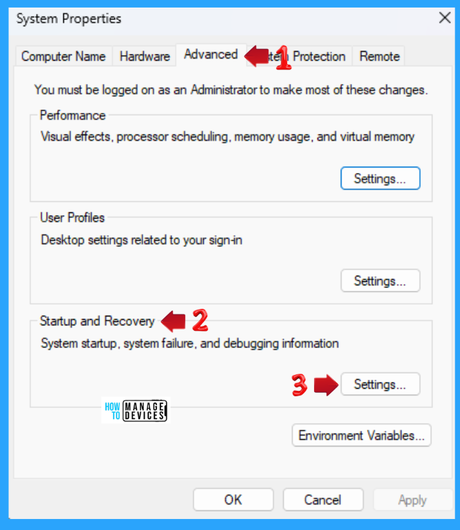 Enable Disable Auto Deletion of Memory Dumps on Low Disk Space in Windows 11 5 Enable Disable Auto Deletion of Memory Dumps on Low Disk Space in Windows 11 - Fig. 4