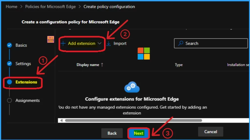 Enable Edge Browser Sidebar Customize Policy using M365 Admin Center 7 Enable Edge Browser Sidebar Customize Policy using M365 Admin Center - Fig.7