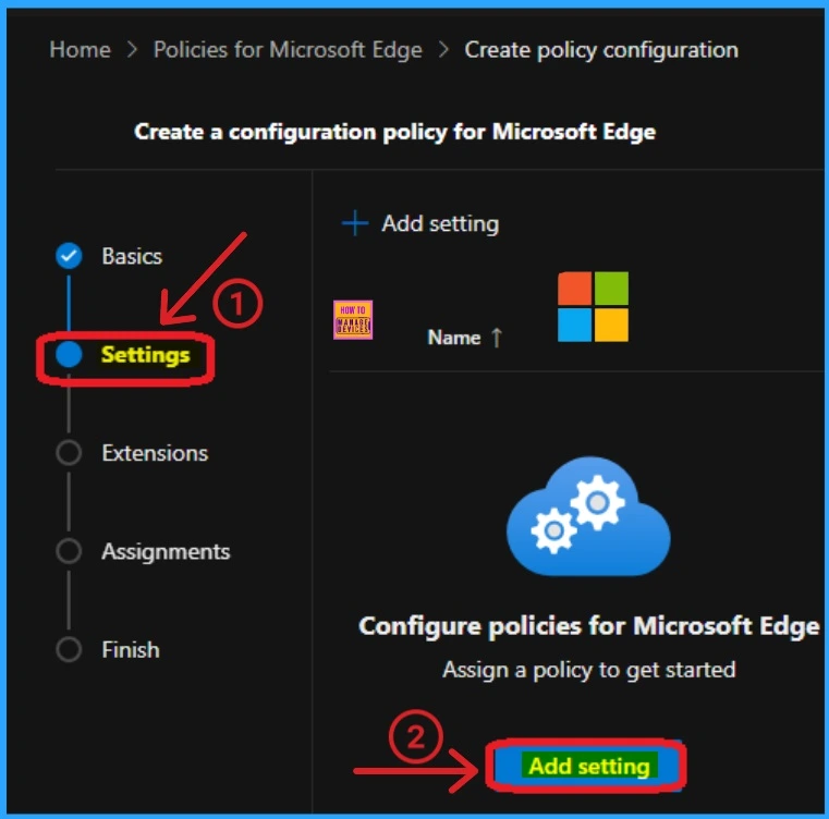 Enable Edge Browser Sidebar Customize Policy using M365 Admin Center 3 Enable Edge Browser Sidebar Customize Policy using M365 Admin Center - Fig.3