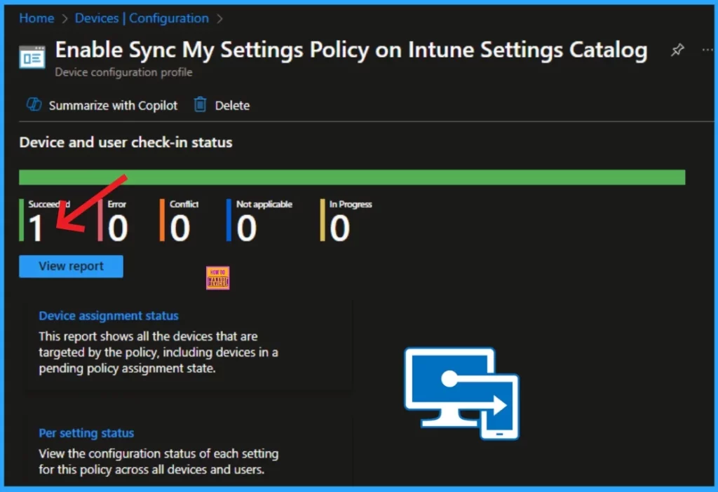 Enable Sync My Settings Policy on Intune Settings Catalog 12 Enable Sync My Settings Policy on Intune Settings Catalog - Fig.12