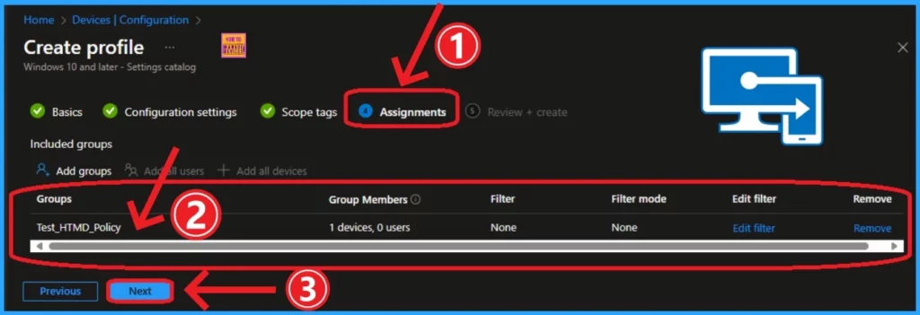 Enable Sync My Settings Policy on Intune Settings Catalog 9 Enable Sync My Settings Policy on Intune Settings Catalog - Fig.9