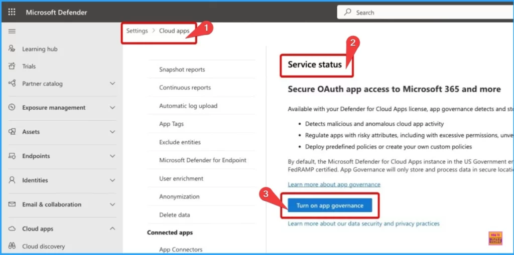 Enhancing OAuth App Security and Governance with Microsoft Defender for Cloud Apps 2 Enhancing OAuth App Security and Governance with Microsoft Defender for Cloud Apps - Fig.2