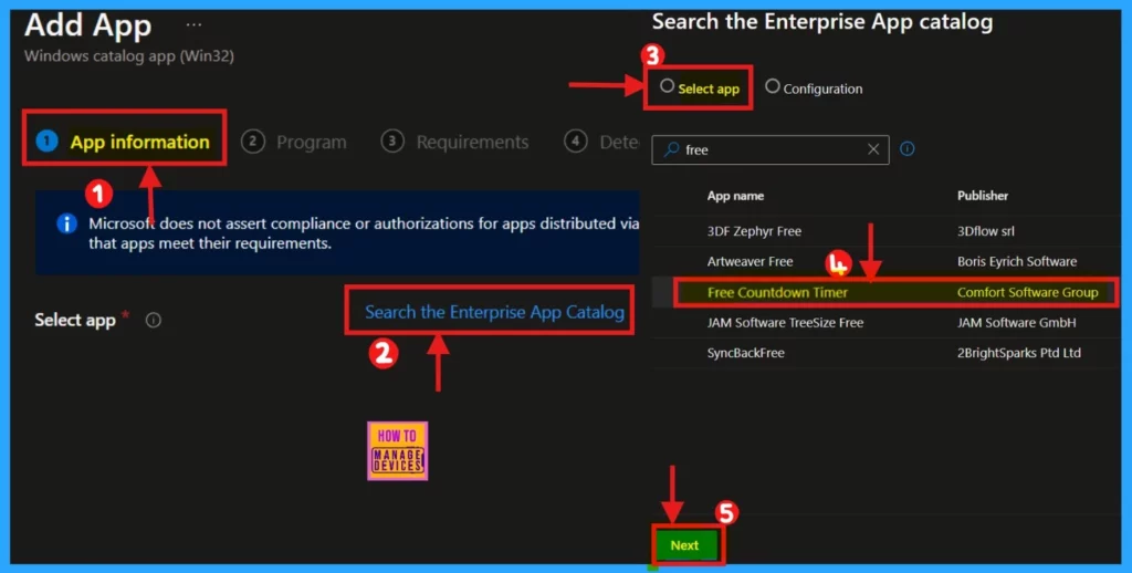 Best Method to Deploying Free Countdown Timer App using Intune Enterprise App Catalog 3 Best Method to Deploying Free Countdown Timer App using Intune Enterprise App Catalog - Fig.2