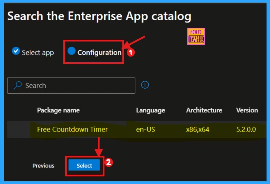 Best Method to Deploying Free Countdown Timer App using Intune Enterprise App Catalog 4 Best Method to Deploying Free Countdown Timer App using Intune Enterprise App Catalog - Fig.3