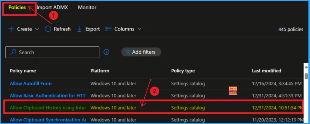 How to Allow Clipboard History using Intune Settings Catalog 11 How to Allow Clipboard History using Intune Settings Catalog - Fig.11