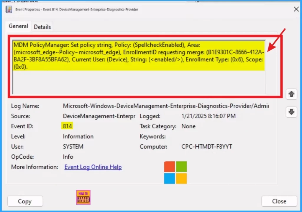 Enable Spellcheck in MS Edge Browser using M365 Admin Center Configuration Policy 13 Enable Spellcheck in MS Edge Browser using M365 Admin Center Configuration Policy - Fig.13