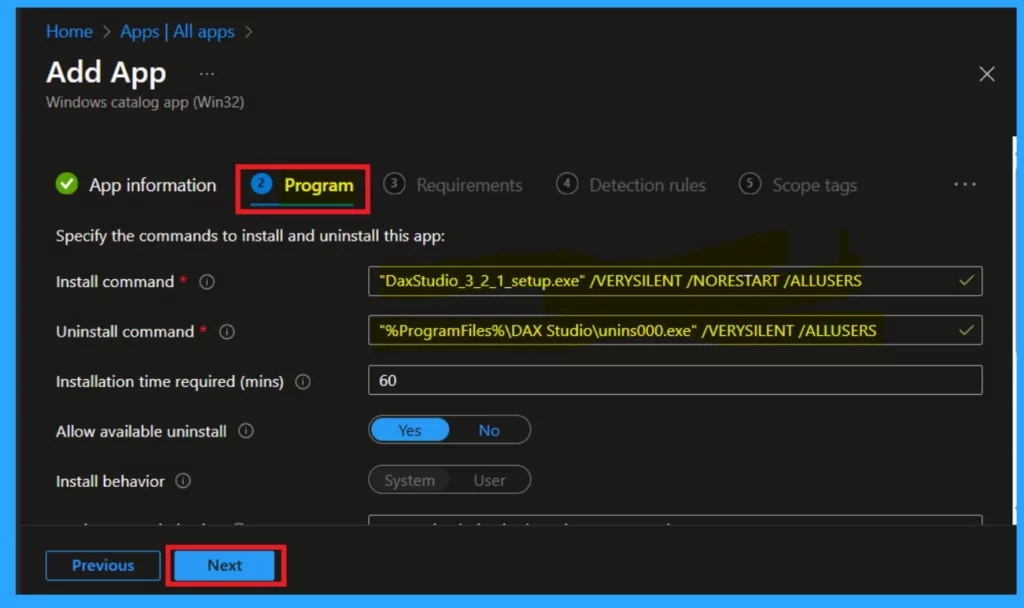 Easy Deployment of Install DAX Studio in Intune Using the Enterprise App Catalog App-Fig.6