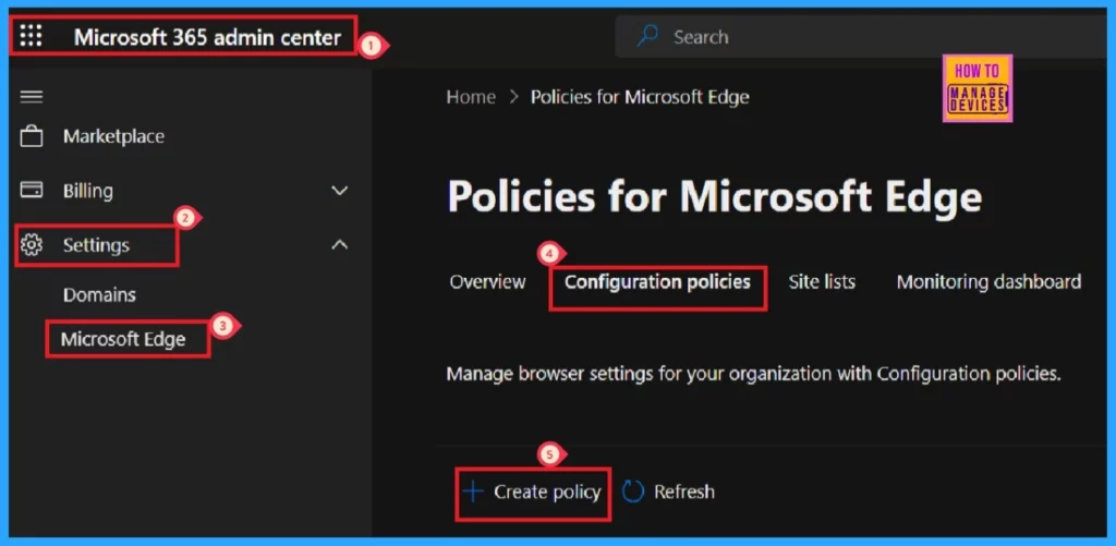 Enable Disable Application Locale Value Policy in Microsoft Edge Browser using M365 Admin Center 2 Enable Disable Application Locale Value Policy in Microsoft Edge Browser using M365 Admin Center - Fig.1