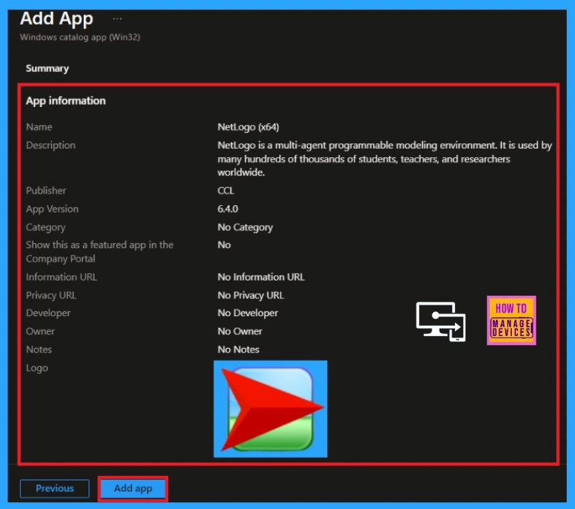 Easy Steps to Install NetLogo Programming Language using Intune App - Fig.12