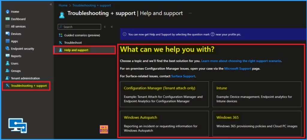Microsoft Intune Introduces New AI Powered Support Assistant for Issue Resolution 2 Microsoft Intune Introduces New AI Powered Support Assistant for Issue Resolutions - Fig.2