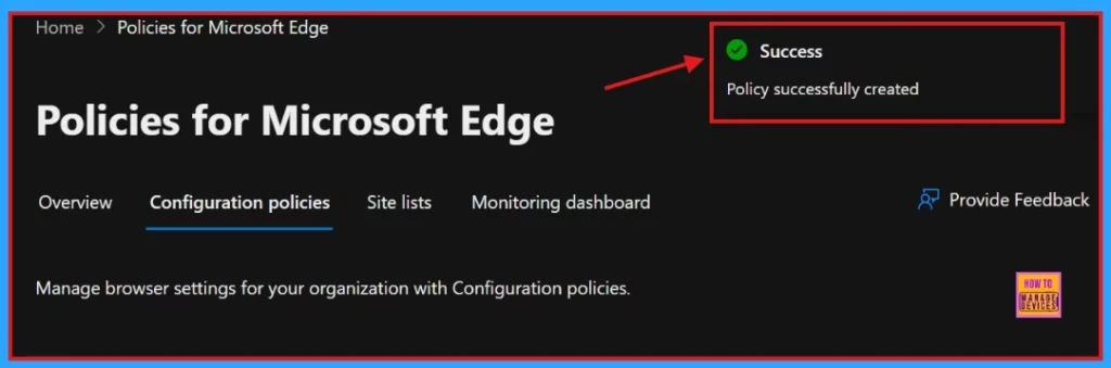 Enable or Disable QR Code Generator in MS Edge Browser using M365 Admin Center to Enhance User Experience - Fig.10