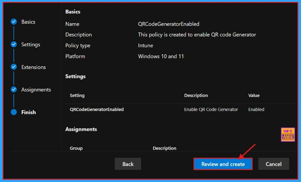 Enable or Disable QR Code Generator in MS Edge Browser using M365 Admin Center to Enhance User Experience - Fig.9