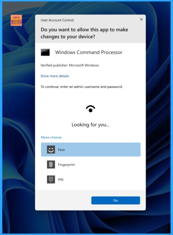 Enable Windows Hello for Business and Remove Password Login on Windows 11 v22H2 7 Enable Windows Hello for Business and Remove Password Login on Windows 11 v22H2 - Fig.7 - Creds to MS