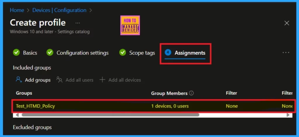 Intune Policy to Set Max Connection Timeout to the Cloud by using Setting Catalog 8 Intune Policy to Set Max Connection Timeout to the Cloud by using Setting Catalog-Fig.8