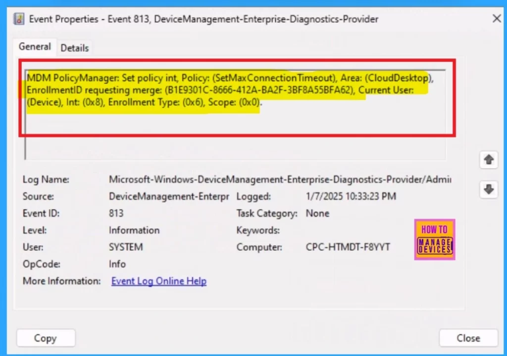 Intune Policy to Set Max Connection Timeout to the Cloud by using Setting Catalog 11 Intune Policy to Set Max Connection Timeout to the Cloud by using Setting Catalog-Fig.11