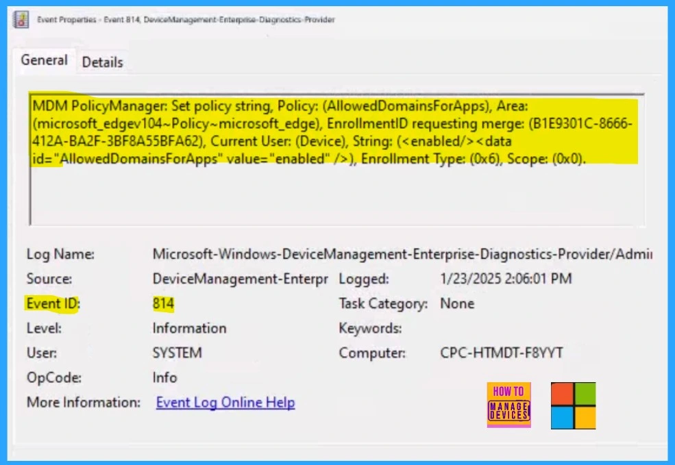 Enable Allowed Domains for Apps in MS Edge Browser using the Microsoft 365 Admin Center Policy 14 Enable Allowed Domains for Apps in MS Edge Browser using the Microsoft 365 Admin Center Policy - Fig.13