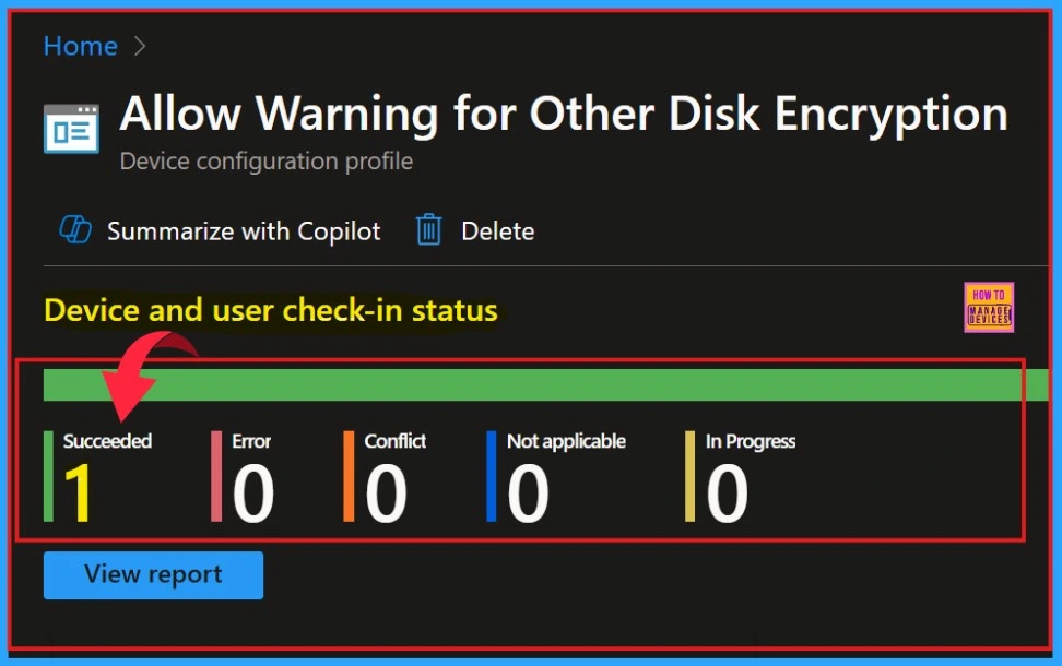 How to Establish the Allow Warning for Other Disk Encryption through Intune Setting Catalog 11 How to Establish the Allow Warning for Other Disk Encryption through Intune Setting Catalog - Fig.10