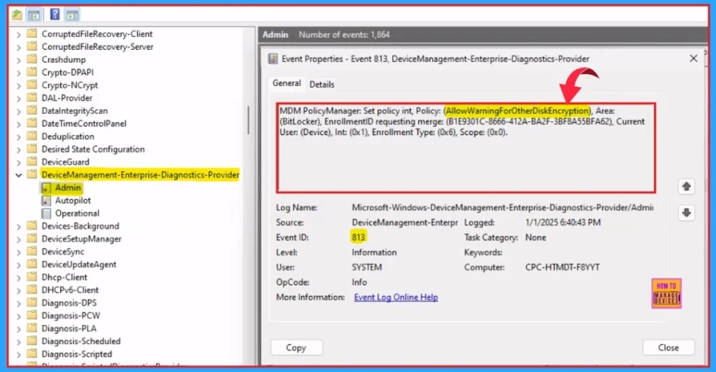 How to Establish the Allow Warning for Other Disk Encryption through Intune Setting Catalog 12 How to Establish the Allow Warning for Other Disk Encryption through Intune Setting Catalog - Fig.11