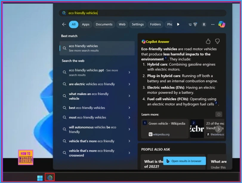 New Copilot + PC has Enhanced the Search Experience on Windows 2 New Copilot + PC has Enhanced the Search Experience on Windows - Fig.2