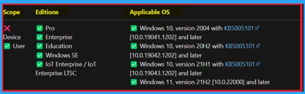 Enable Disable a LAN Connection through Setting Catalog via Intune 1 Enable Disable a LAN Connection through Setting Catalog via Intune- Fig.1 Creds to MS