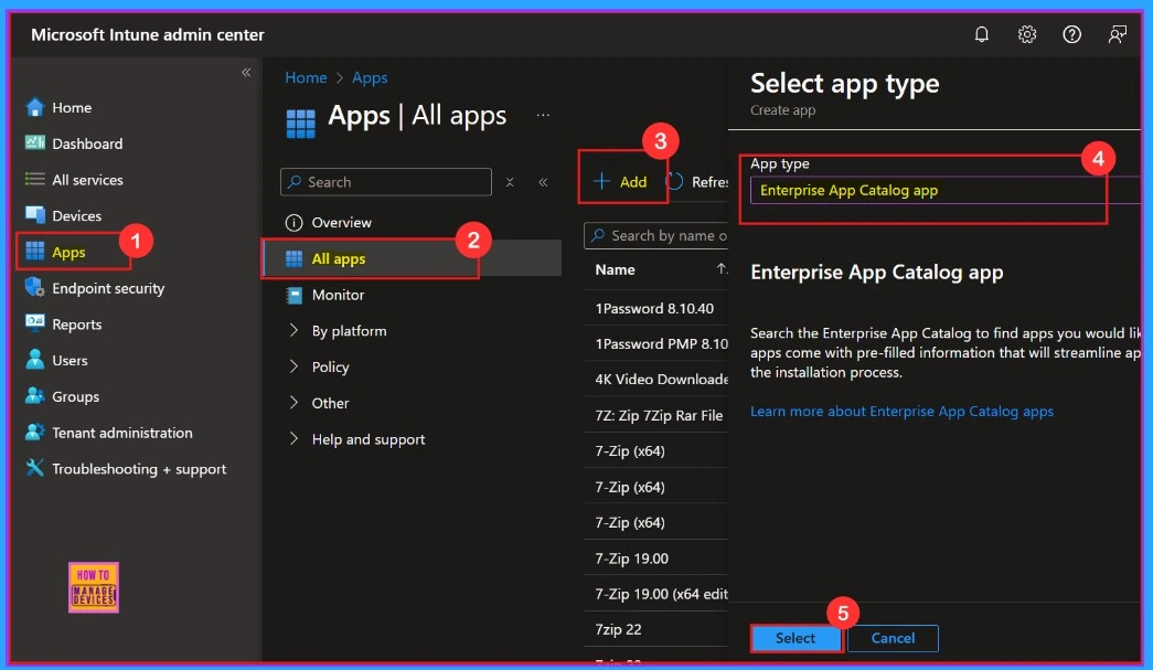 Deploying Defraggler App Through the Enterprise App Catalog App in Intune 2 Deploying Defraggler App Through the Enterprise App Catalog App in Intune - Fig.1