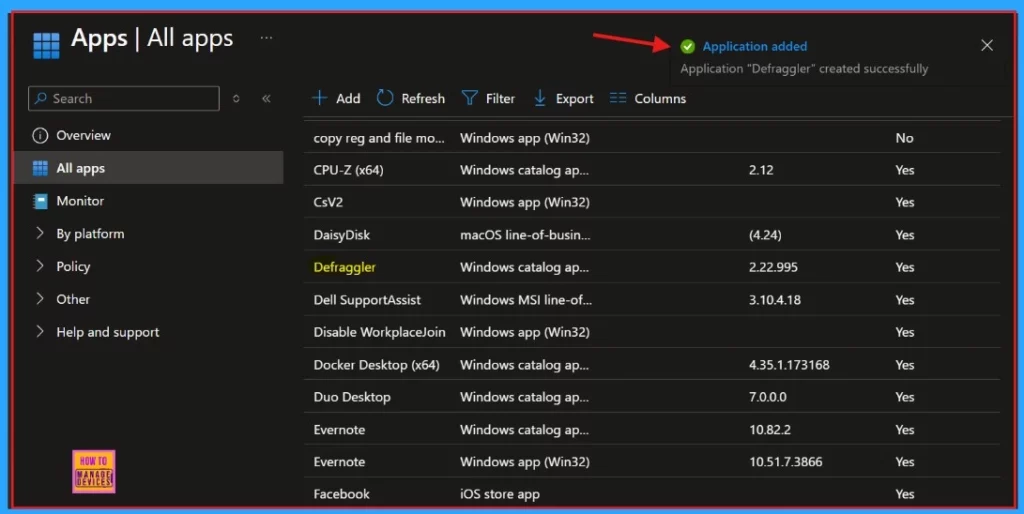 Deploying Defraggler App Through the Enterprise App Catalog App in Intune 12 Deploying Defraggler App Through the Enterprise App Catalog App in Intune - Fig.11