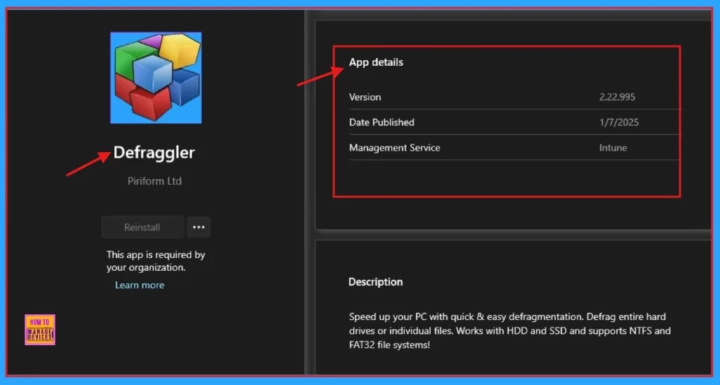 Deploying Defraggler App Through the Enterprise App Catalog App in Intune 14 Deploying Defraggler App Through the Enterprise App Catalog App in Intune - Fig.13