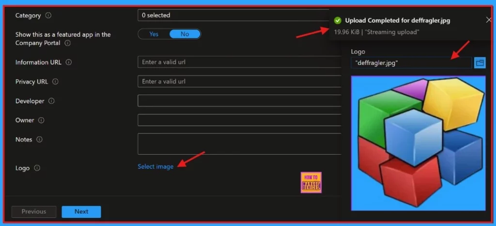 Deploying Defraggler App Through the Enterprise App Catalog App in Intune 5 Deploying Defraggler App Through the Enterprise App Catalog App in Intune - Fig.4