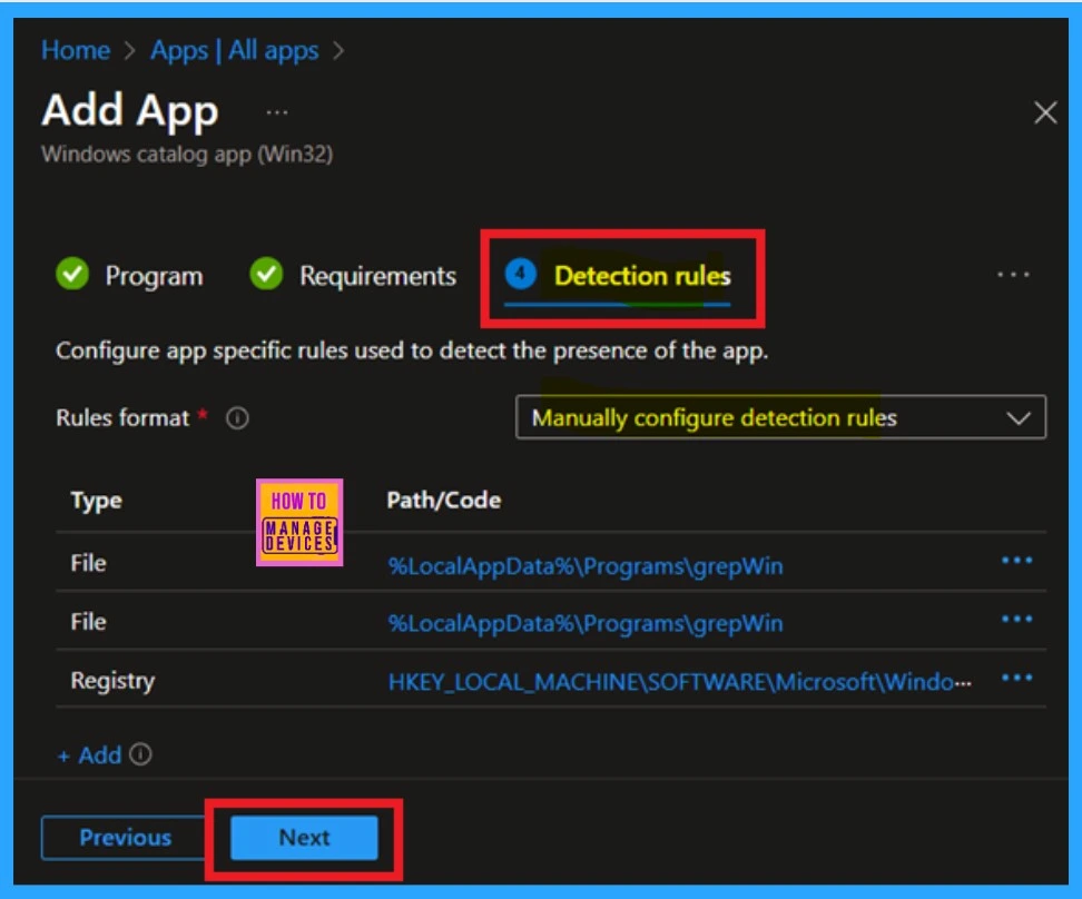 Best way to Install GrepWin through Enterprise App Catalog App using Intune 8 Best way to Install GrepWin through Enterprise App Catalog App using Intune-Fig-8