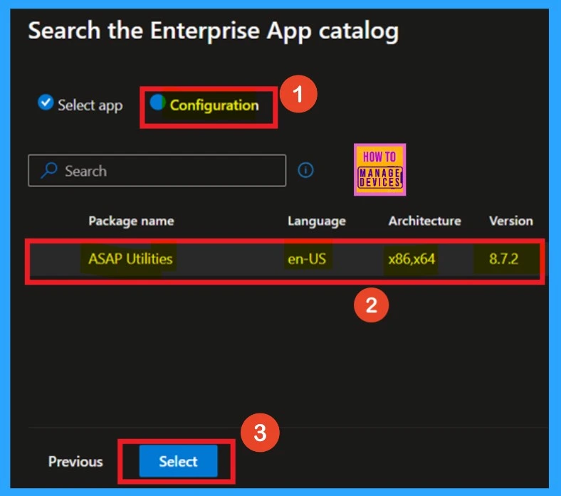 Best way to Install ASAP Utilities using Intune Enterprise App Catalog App - Fig.3